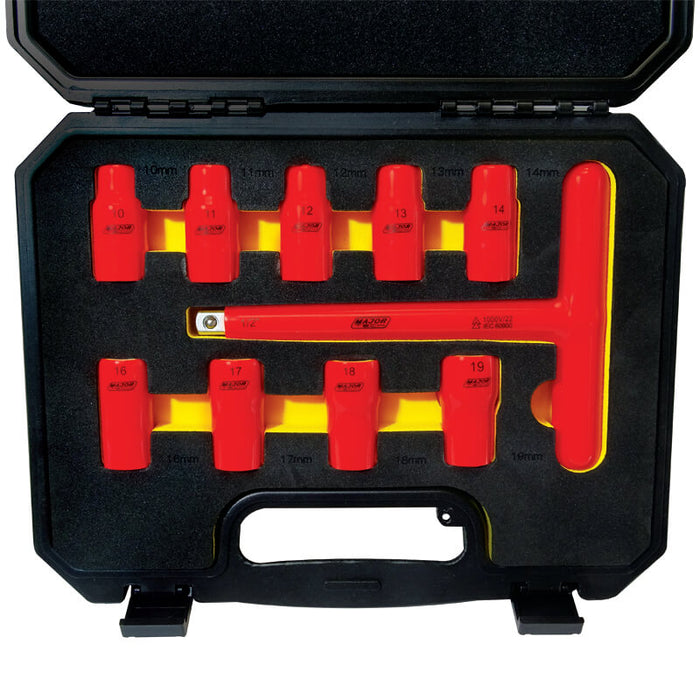 Major Tech 1000V AC/1500V DC Insulated T-Handle and Socket Set | KV-10SS - image 2