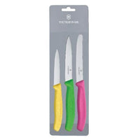 VICTORINOX  - Classic 3 Piece Prism Paring Set - KVS0015