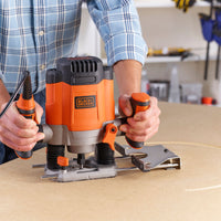 Black & Decker KW1200E-QS 1200W Plunge Router