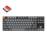 Keychron K1 Max QMK/VIA 80% Wireless Custom Mechanical Keyboard | RED Switches-K1M-H1