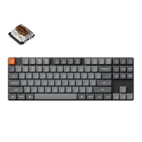 Keychron K1 Max QMK/VIA 80% Wireless Custom Mechanical Keyboard | BROWN Switches-K1M-H3