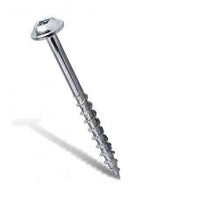 Kreg Kreg Zinc Pocket Hole Screws 38 Mm 1.50' #8 Coarse Thread Mx Loc 500 Ct Kr Sml C150 500 Int