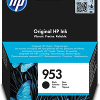 HP 953 Black Original Ink Cartridge - Genuine HP Ink for Vibrant Prints