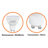 Major Tech 5W LED GU10 Lamp | L2P-5W - image 1
