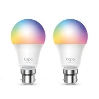 Smart Wi-Fi Light Bulb, Multicolor 2 Units