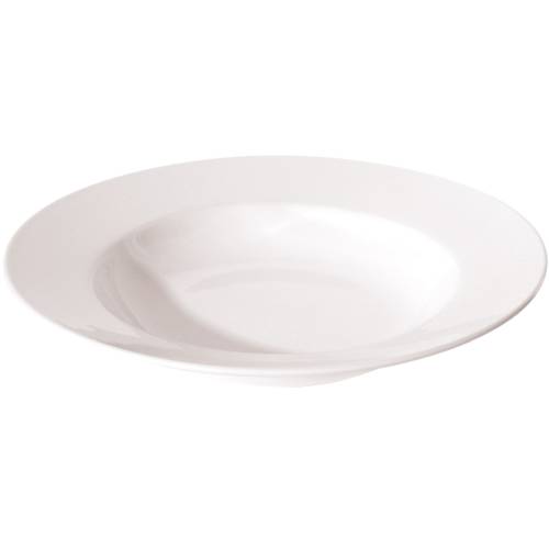 LUZERNE New Bone - White - Round Rim Soup Plate - 27Cm (12) - LACW1102027
