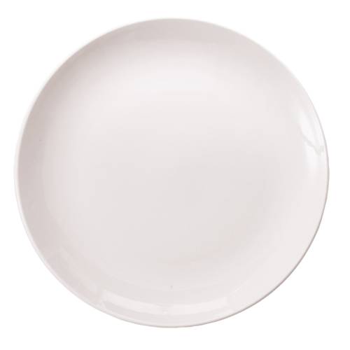 LUZERNE New Bone - White - Round Coupe Plate - 26Cm (12) - LACW1201027