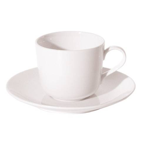 LUZERNE New Bone - White - Coupe Saucer - 15.2Cm (24) - LACW1415015