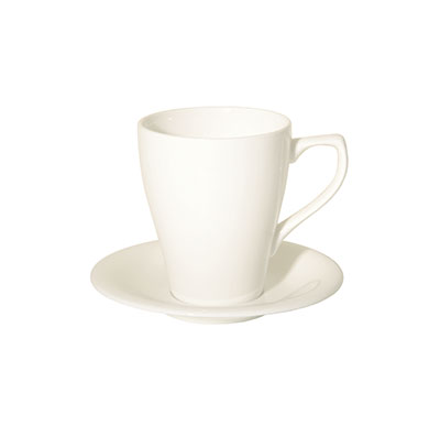 LUZERNE New Bone - White - Coupe Saucer - 15.2Cm (24) - LACW1415115
