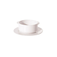 LUZERNE New Bone - White - Soup Cup W/Ear - 28Cm (24) - LACW1501028B
