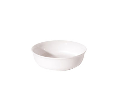 Luzerne New Bone White Bowl: 16.5cm Ceramic All-Purpose Bowl | Chavda.com