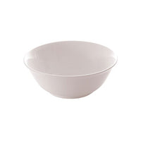 White Ceramic Noodle Bowl 19cm - Elegant serving bowl for noodles, soups, and more. Perfect for home or restaurant use.