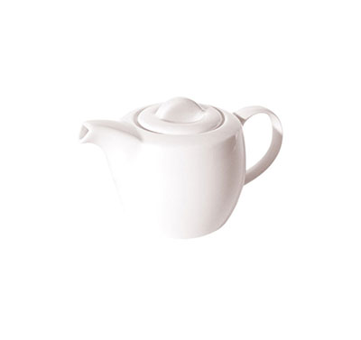 LUZERNE New Bone - White - Teapot With Lid - 45Cl (12) - LACW1702045