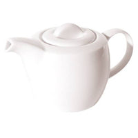 LUZERNE New Bone - White - Teapot With Lid - 75Cl (12) - LACW1702075