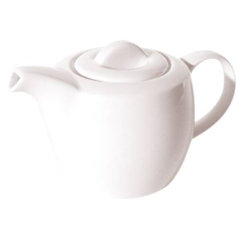 LUZERNE New Bone - White - Teapot With Lid - 75Cl (12) - LACW1702075