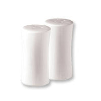 Luzerne White Ceramic Salt and Pepper Shakers 9.8cm, Tableware, Restaurant