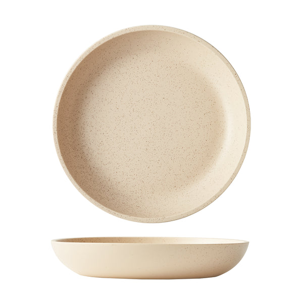 LUZERNE Dune - Clay - Deep Coupe Plate - 26Cm (12) - LADE1602026-CL