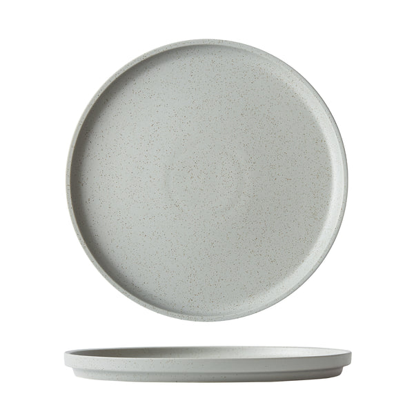 LUZERNE Dune - Ash - Walled Plate - 20Cm (24) - LADE1801020-AS