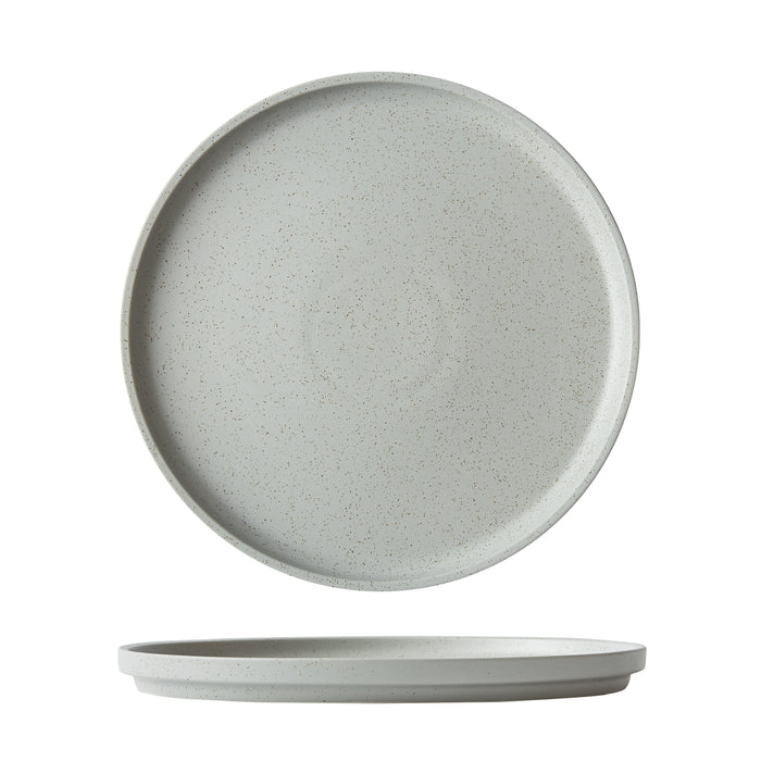 LUZERNE Dune - Ash - Walled Plate - 27Cm (12) - LADE1801027-AS