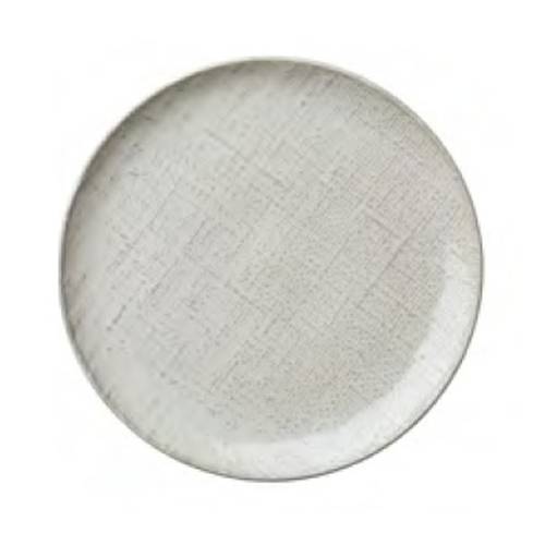 LUZERNE Knit - Reactive White - Round Coupe Plate - 26Cm (24) - LAKT1201026/HKZ12000