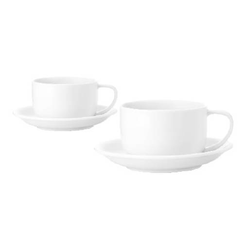 LUZERNE Olive - White - Espresso Saucer - 12Cm (24) - LAOL1415112