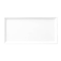 LUZERNE OLIVE White Rectangular Plate 27cm - LAOL1703027 - Restaurant Grade