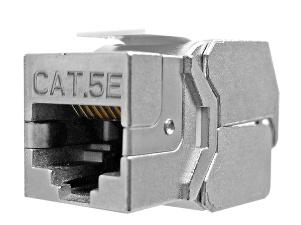 LINKBASIC CAT5E Shielded UTP Keystone Jack - Network Connector for Reliable Ethernet Connections