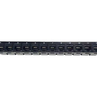Linkbasic 12 Port Cat6 10-inch Patch Panel for Mini Rack - LB-PP126MR