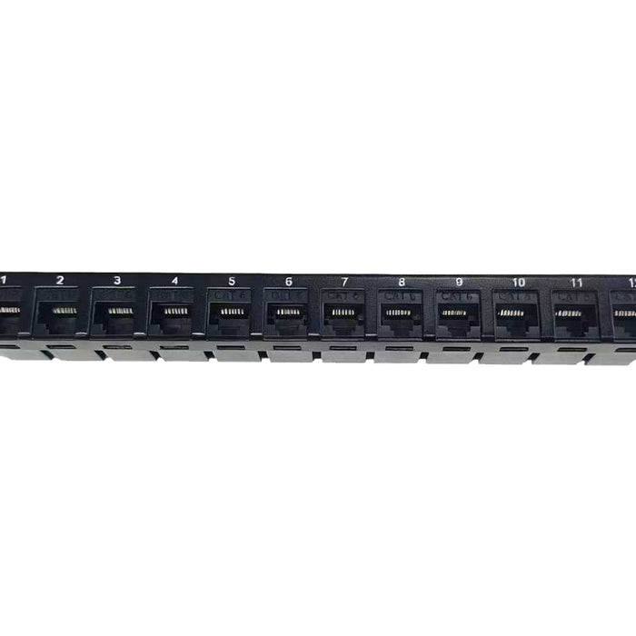 Linkbasic 12 Port Cat6 10-inch Patch Panel for Mini Rack - LB-PP126MR