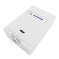 Linkbasic Cat5e Single Surface Mount Box