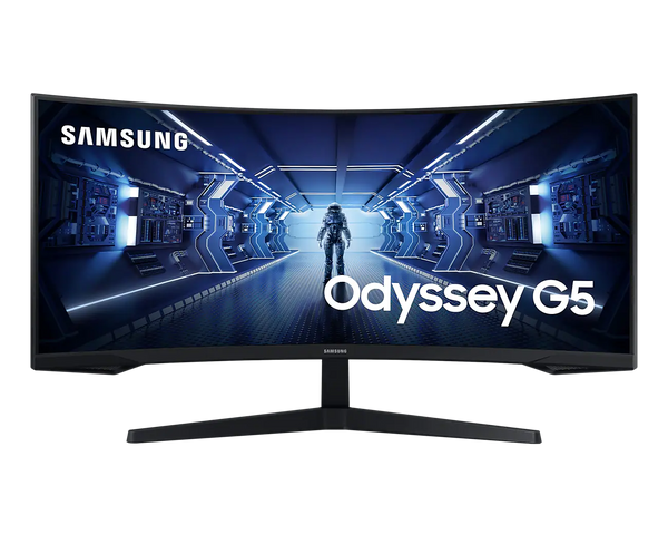 SAMSUNG ODYSSEY G55T GAMING 1000R BORDERLESS 34" DISPLAY VA RESPONSE