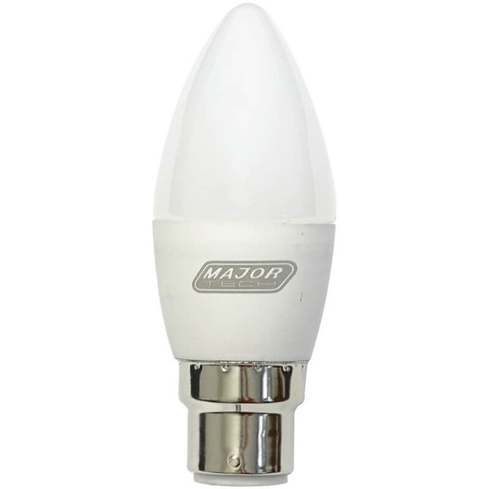Major Tech 5W Candle B22 LED Lamp 6000K LC38B22-5C