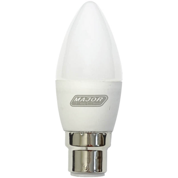 Major Tech 5W Candle B22 LED Lamp 6000K LC38B22-5C