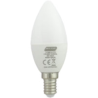 Major Tech 5W Dimmable Candle E14 LED Lamp 3000K LC38E14-D5W