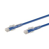 LINKQNET 0.2M RJ45 CAT6 ANTI-SNAG MOULDED PVC NETWORK FLYLEAD - BLUE - NET-CAT6-BL-0.2M-LQ