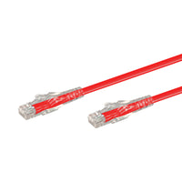 10M CAT6 MOULDED FLYLEAD - RED - NET-CAT6-R-10M-LQ
