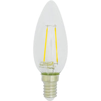 Major Tech 2W LED Filament Candle Lamp | C35 - image 1