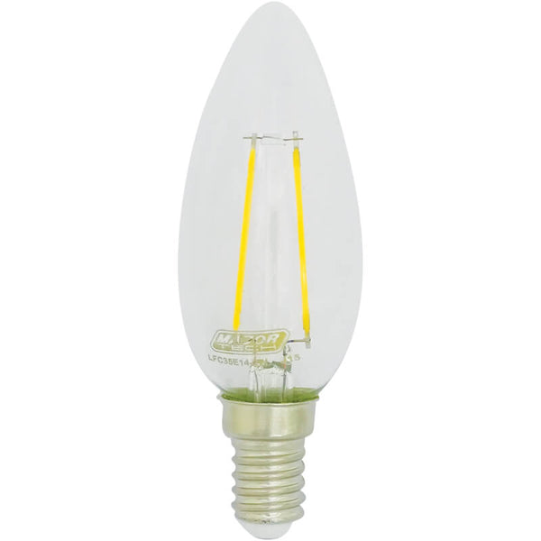 Major Tech 2W LED Filament Candle Lamp | C35 - image 1