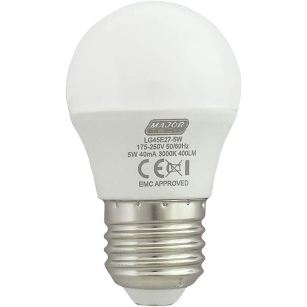 Major Tech 5W LED G45 Lamps | LG45E27-5W - image 1