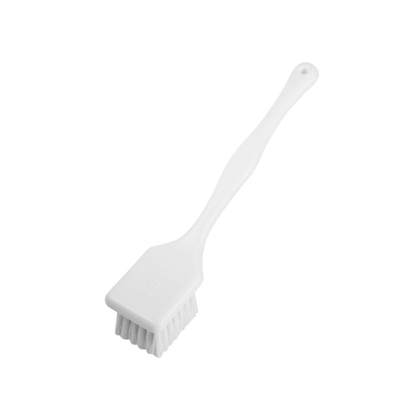 SPECTRA Long Handle Scrub - Soft Bristle White - 355Mm - LHS1355