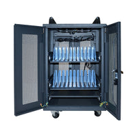 20-WAY CHARGING TROLLEY, FRONT & REAR DOOR MESH - CHARGE-CABINET-20-LQ