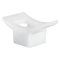 Insulok Natural Mounting Cradle 25x17x13.5mm - Cable Support, Vibration Resistant, White Plastic