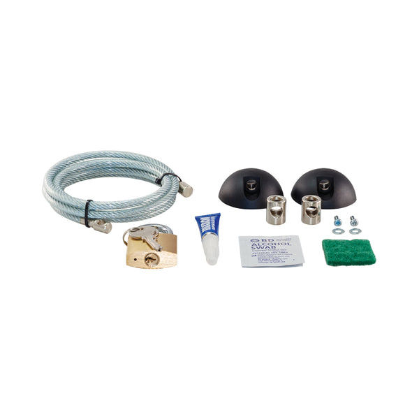 DELUX COMPUTER LOCK WITH PADLOCK (LKCP-1196).. - LOCK-LKCP-1196