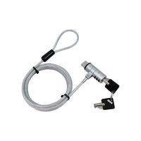 KEY TYPE USB SECURITY LOCK FOR NOTEBOOK(LKCP-7227) - LOCK-LKCP-7227-SL