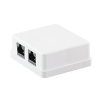 DOUBLE CAT6 WALLBOX - NET-CAT6WALL-DB-LQ