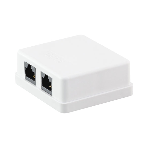 DOUBLE CAT6 WALLBOX - NET-CAT6WALL-DB-LQ