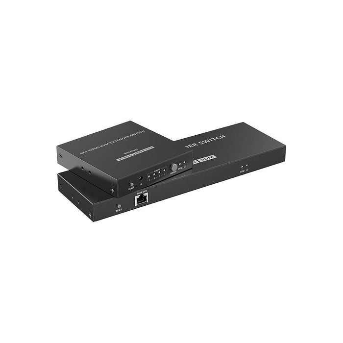 LENKENG 4X1 - 70M HDMI KVM EXTENDER SWITCH - CNV-LKV441EX