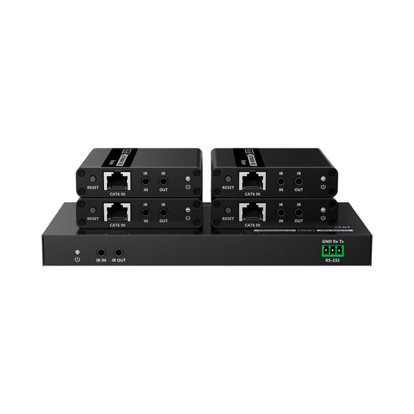 LENKENG 1X4 HDMI EXTENDER 4K@30Hz 40M -1080P@70M - CNV-LKV724P