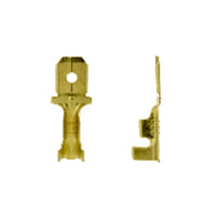 HellermannTyton Griptite 6.3mm Male Disconnect Electrical Connector