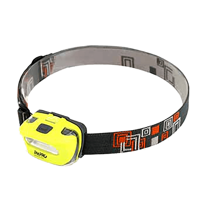 LitePro LP008 LED Headlamp: COB Bright Work Light, Adjustable, Waterproof IP65 - Chavda.com